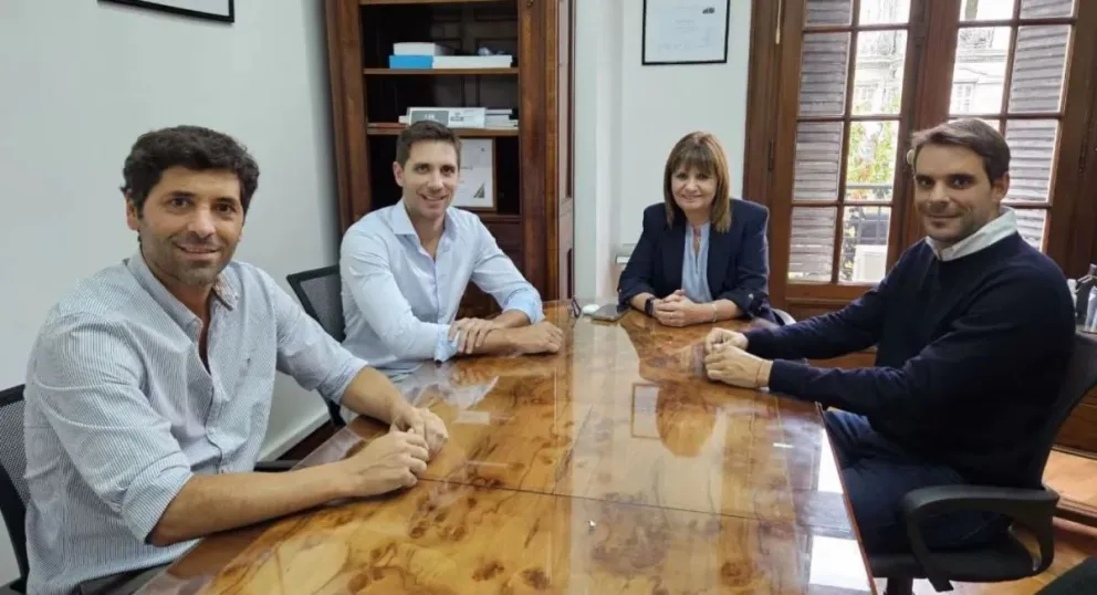 Bullrich sumó a su espacio a Manuel Passaglia, intendente de San Nicolás