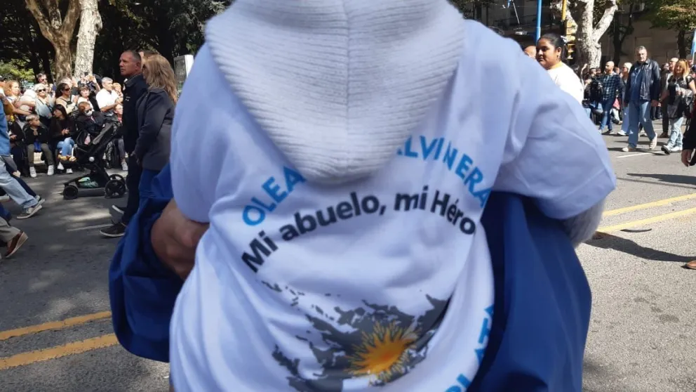 El homenaje a los héroes de Malvinas de Mar de Plata en fotos