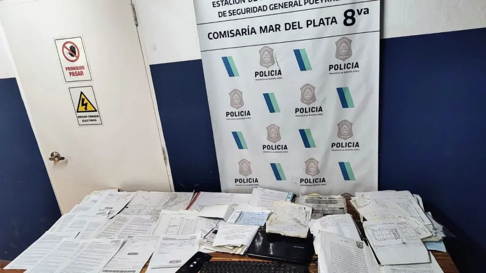 Detectaron venta ilegal de terrenos y secuestraron gran cantidad de documentación