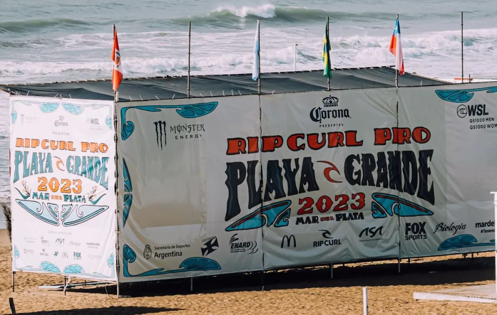 Los mejores surfistas de Latinoamérica brillan en Mar del Plata 