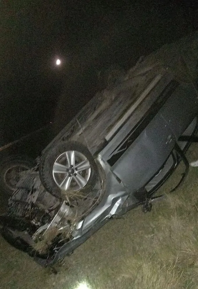 Dos hombres con domicilio en Mar del Plata murieron tras un despiste en Ruta 2