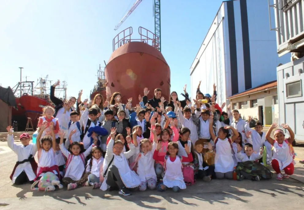Habilitan programa de visitas educativas a paseos y empresas del puerto de Mar del Plata