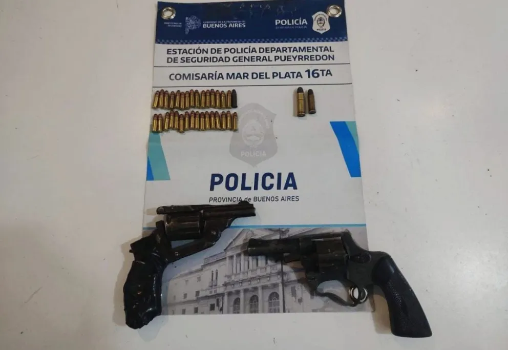 Secuestran armas y municiones en allanamientos en Mar del Plata