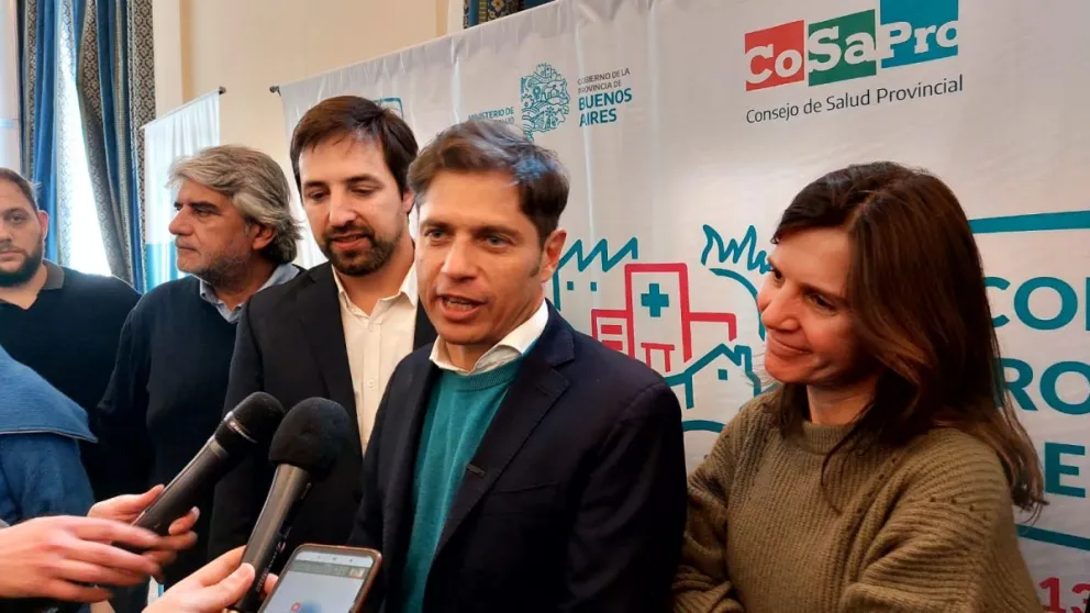 Kicillof en el cierre del Congreso de Salud: "Los trabajadores son el eje central del sistema"