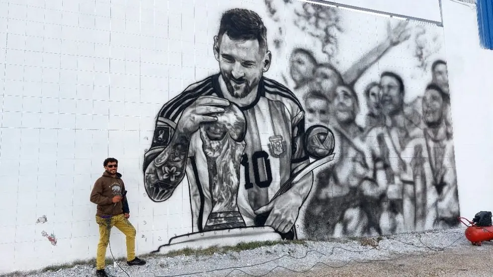 Mar del Plata tendrá otro mural en homenaje a los Campeones del Mundo