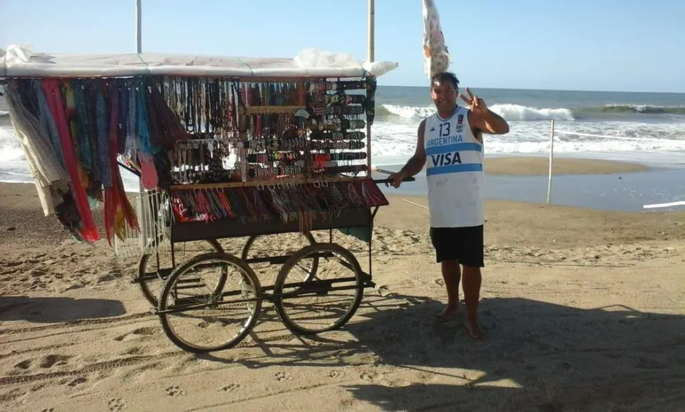 Artesano, emprendedor y basquetbolista, la historia de Daniel Lovera entre Mar del Plata y Brasil