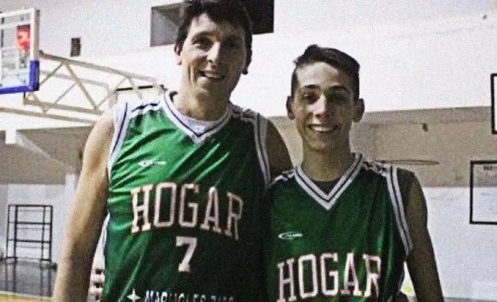 Leo y Franco Zanassi, padre e hijo con el básquet en la sangre entre Italia y Argentina