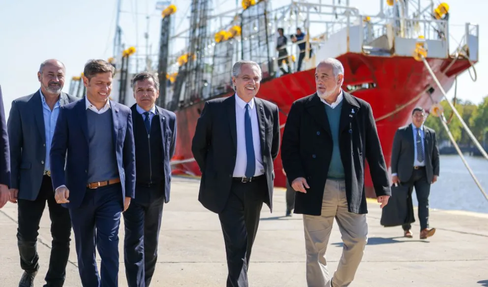 Fernández aseguró que se inicia "un nuevo tiempo para la navegabilidad del Río de la Plata”