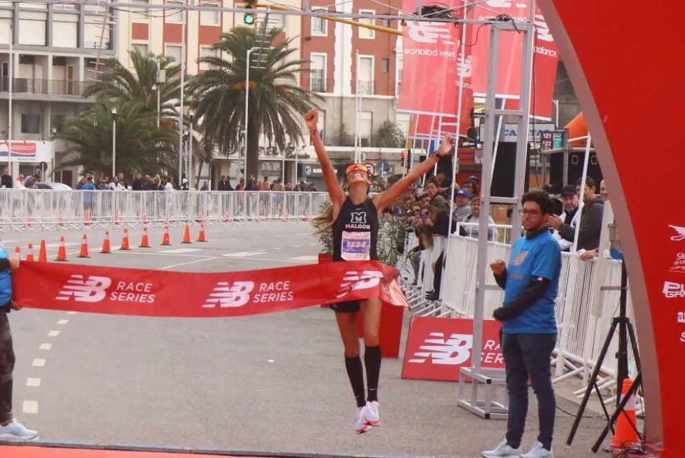 La marplatense Anahí Castaño y el jujeño Miguel Maza fueron los ganadores de la Maratón de Mar del Plata