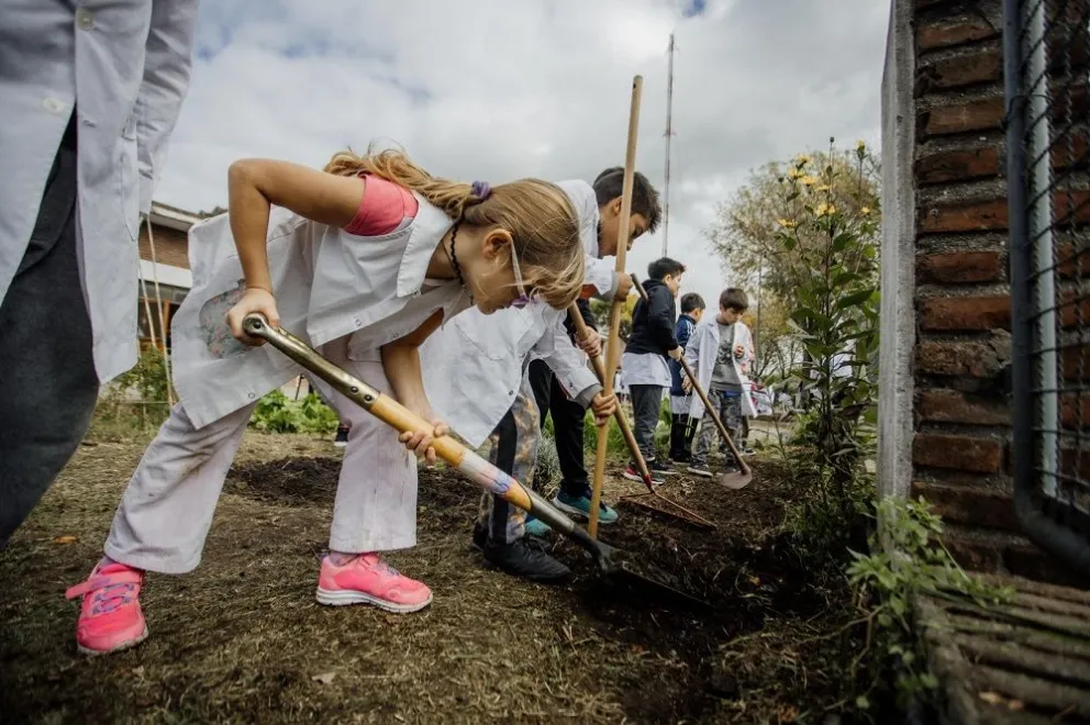 Programa de Huertas en Escuelas y Jardines municipales