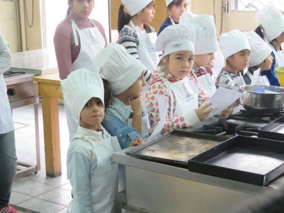 Se completó el cupo para el curso de Cocineritos