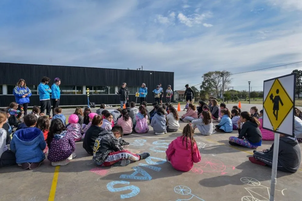 Realizaron una nueva edición del programa de formación en seguridad vial a niños 