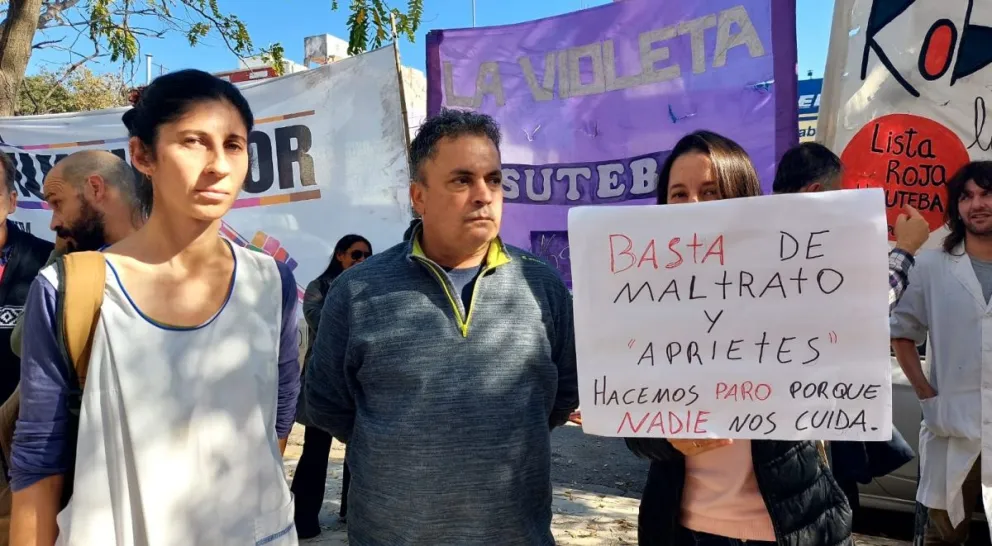 En el marco de la medida de fuerza, docentes denuncian deficiencias en IOMA