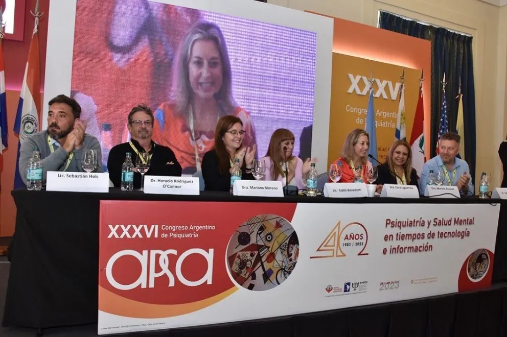 Definen como muy exitoso el Congreso Argentino de Psiquiatría que se desarrolla en Mar del Plata