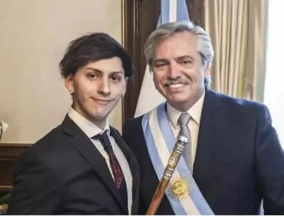 Tani y Alberto Fernández