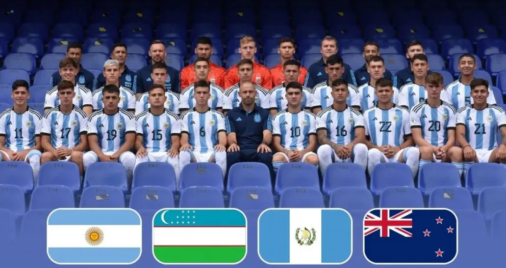 Definieron el horario de los partidos de Argentina en el Mundial Sub 20