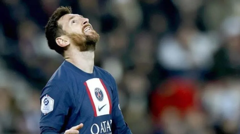 Los hinchas del PSG abuchearon nuevamente a Messi 