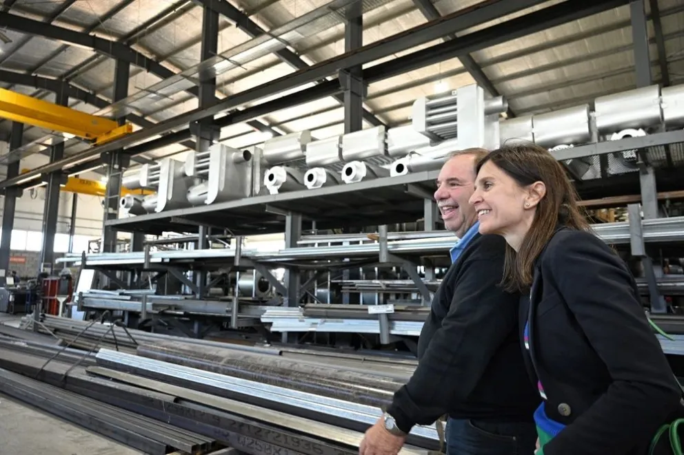 Raverta recorrió el Parque Industrial 