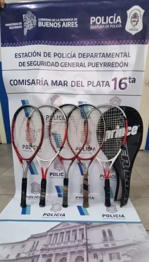 Intentaron robar raquetas de tenis en las canchas del EMDER ubicadas frente al COM
