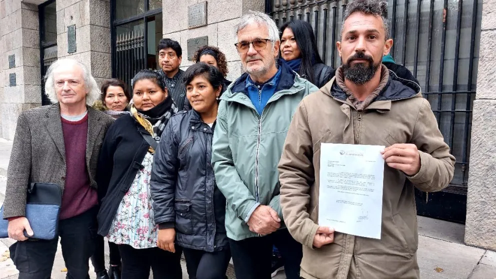 Especialistas le entregaron una nota a Montenegro y aseguraron que la tierra es apta para producir