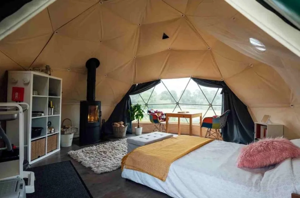Glamping en Argentina: cómo son las vacaciones de lujo en plena naturaleza
