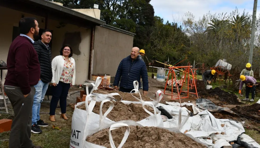 Todo listo en Coronel Vidal para la inauguración de la Escuela de Educación Artística Nº1