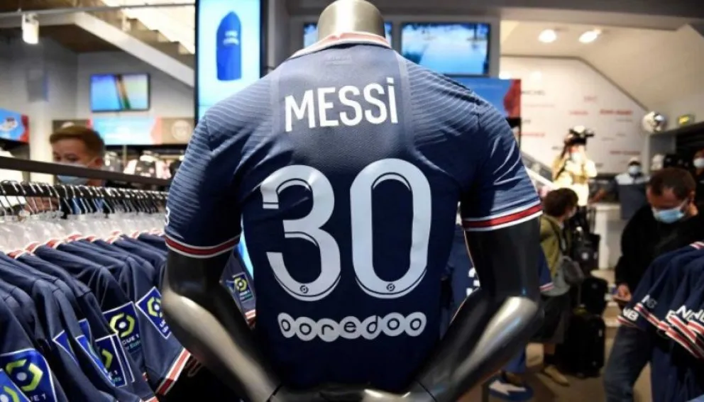 El PSG dejó de vender la camiseta de Lionel Messi