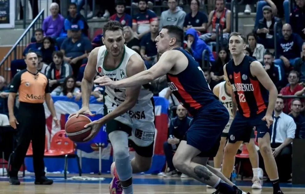 San Lorenzo y Atenas definen mano a mano la permanencia en la Liga Nacional de Básquetbol