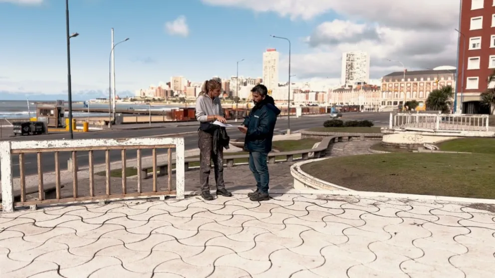 Comenzaron a trabajar en las mejoras de la Plazoleta de Luro y la Costa