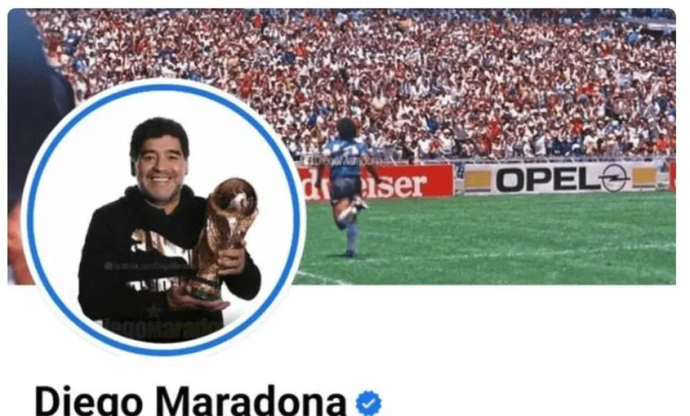 Hackearon las redes de Diego Maradona y aparecieron llamativas publicaciones