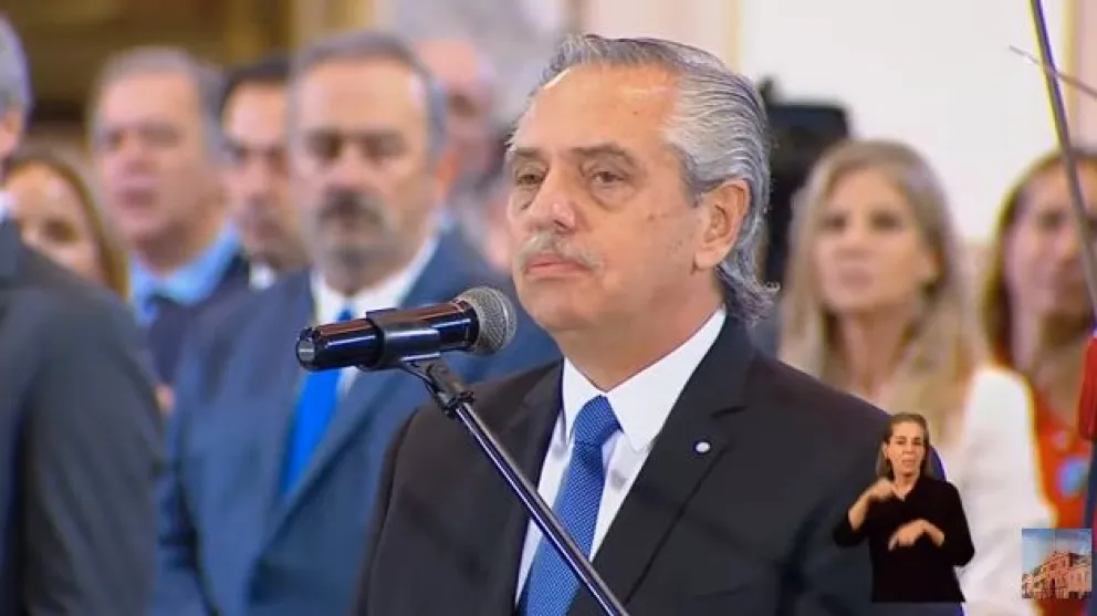 Alberto Fernández participó del Tedeum y llamó a "construir en unidad una sociedad más justa"