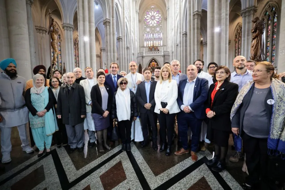 Kicillof aseguró que en el 25 de Mayo "los nombres no son relevantes"