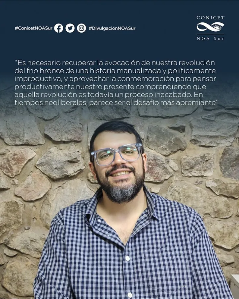 Investigador del Conicet reflexionó sobre el 25 de Mayo y los desafíos de la democracia