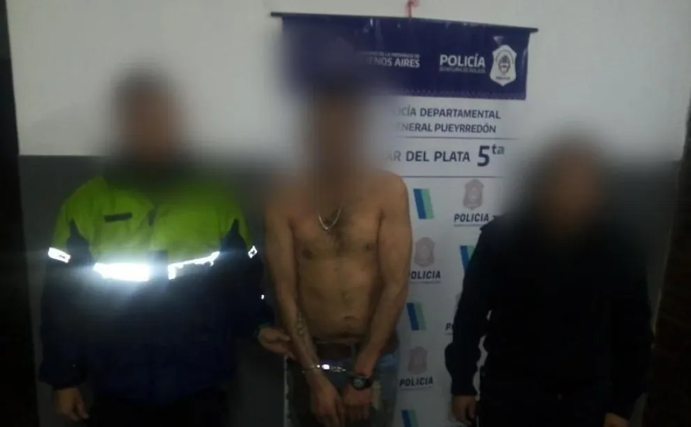 Lo detienen tras entrar a la casa de su ex pareja con un arma, golpearla y disparar al aire