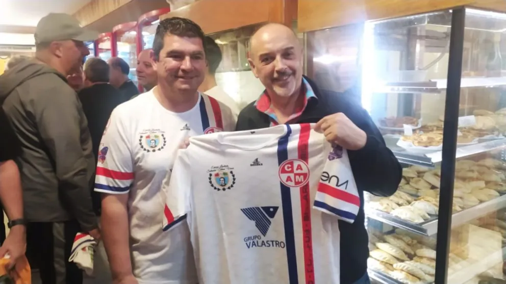 Osvaldo 'Tita' Rizzo y Oscar Delarocca con Brisa Deportiva