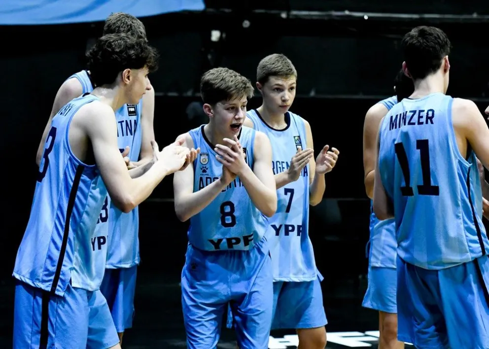 El marplatense Matías Dominé fue confirmado en la selección argentina para el FIBA Américas U16 