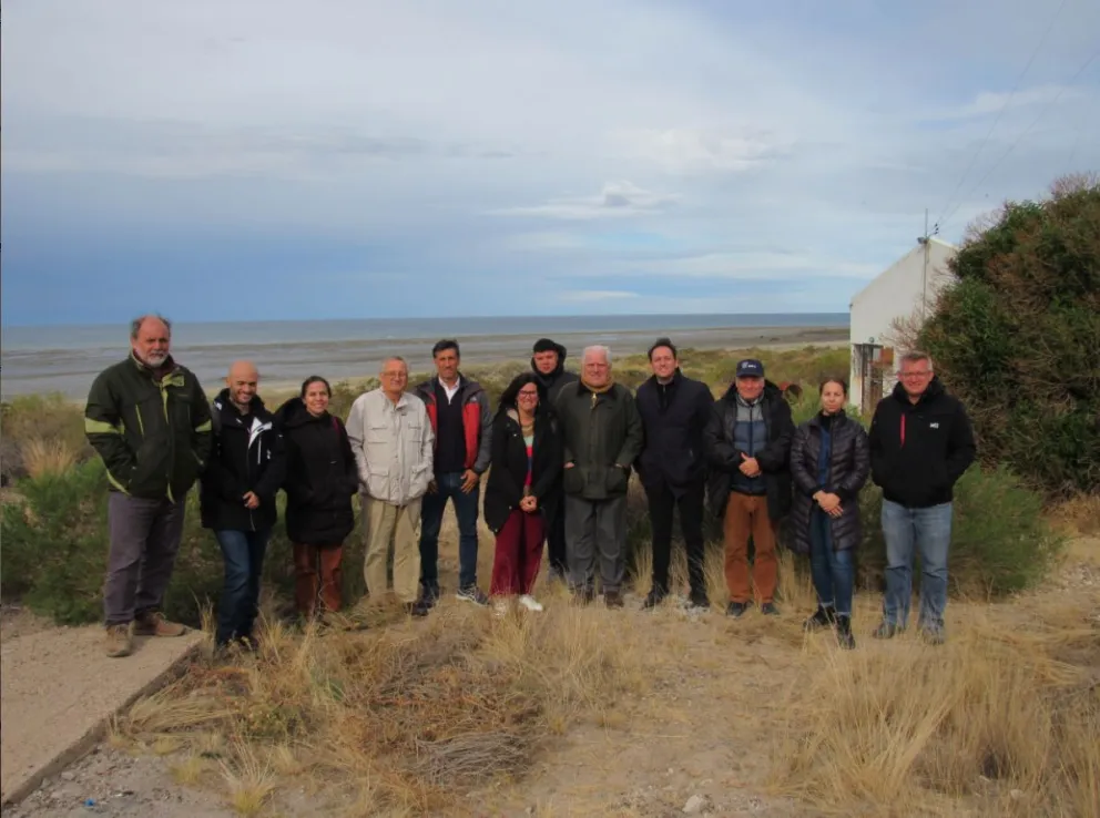 Visita al predio de la futura sede del INIDEP en San Antonio Oeste y compromiso por la cesión de tierras
