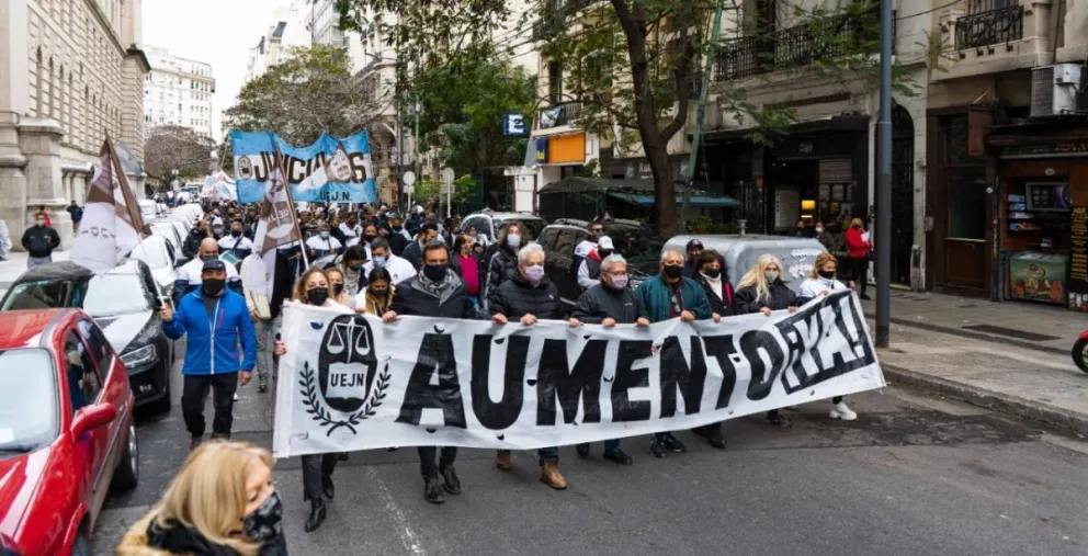 Judiciales confirmaron un paro de 36 horas en todo el país