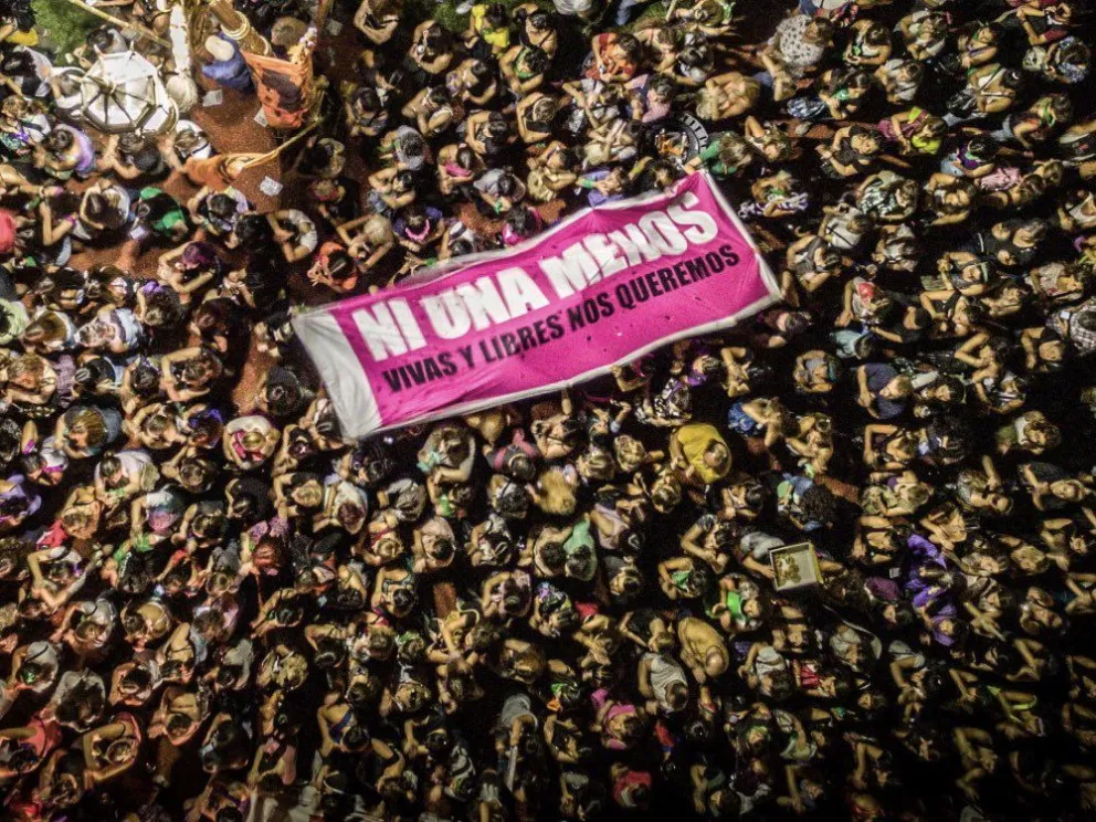 El Presidente manifestó que Ni Una Menos "se convirtió en símbolo de una lucha histórica"