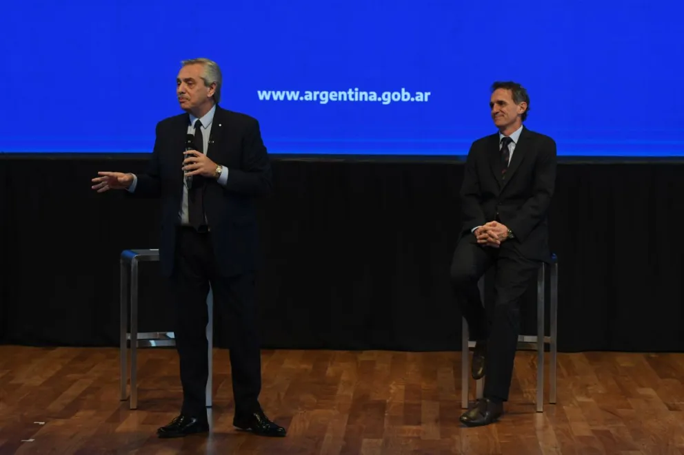 Según Alberto Fernández, "hay dos Argentinas en pugna"
